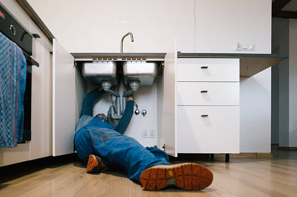 Professional Sewer Line Repair technician working in Perry, GA